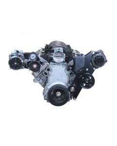Corvette LS Swap Alternator & Power Steering Drive for Corvette &  CTS-V, Short Pulley Length, 1963-1982
