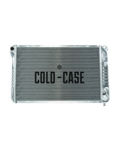 1977-1982 Corvette Coldcase Radiators Cold Case Performance Aluminum Radiator Big 2 Row	
