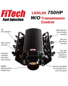  Corvette Ultimate LS Kit for LS1/LS2/LS6 - 750HP with o Trans. Control FiTech	