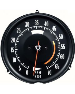 1972-1974 Corvette Electronic Tachometer, 5300 RPM Redline