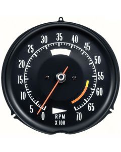 1972-1974 Corvette Electronic Tachometer, 6000 RPM Redline