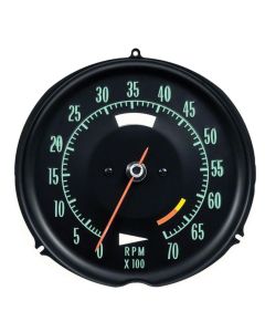 1968-1971 Corvette Electronic Tachometer, 6500 RPM Redline