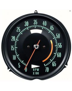 1968-1971 Corvette Electronic Tachometer, 5300 RPM Redline
