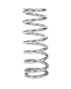 RideTech Chrome Coil Spring, 10" free length, 400 lbs/in, 2