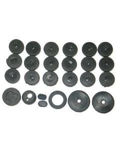 1958-1962 Firewall/Body Grommet Set, 25 Pieces