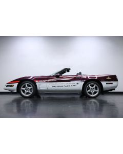 1995 Corvette Pace Car Door Decal Kit Maroon/White