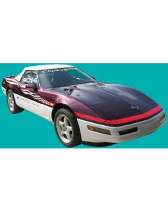1995 Corvette Pace Car Maroon/White