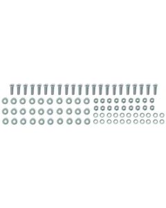 1963-1967 Corvette Rear Bumper Bolt Kit, Correct Head Markings