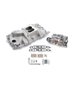 1966-1974 Corvette Edelbrock 2064 Manifold & Carb Kit; Performer RPM; Air-Gap; Big Block Chevy; Rectangle Port	