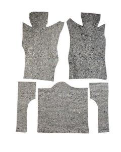 1963-1964 Corvette Pad Kit Carpet, Die Cut | Jute Material