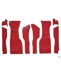 1968 Corvette Front Carpet, Molded w/ Mass Backing Auto Trans | Loop Material