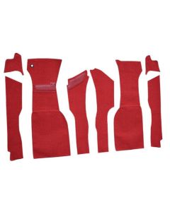 1968 Corvette Front Carpet, Molded w/ Mass Backing 4spd Trans | Loop Material