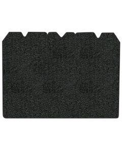1984-1996 Corvette Coupe Cargo Mat Floor Mats, Die Cut | Cutpile Material