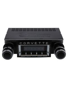 1968-1976 Corvette Custom Autosound Radio With Bluetooth USA-740