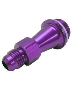 Carburetor Fuel Bowl Inlet Fitting Kit; -8AN Male to 7/ 8-20 Male; Sold Each