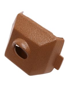 1971-1972 Corvette Rear View Mirror Bracket Cover, Dark Saddle, Sold as Each