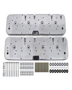 GM LS Engine Valve Cover Adapter Kit, Polished