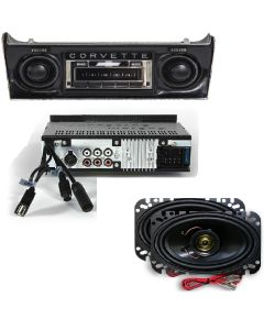 68-76 740 Radio,Corvete, w/Speakers