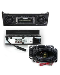 68-76 USA-230 AM/FM, Concours,Chrm ,Custom Auto,w/Speakers