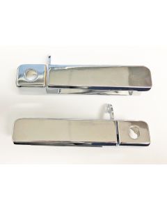 Corvette Outside Door Handles,Chrome, 1984-1996