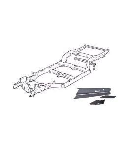 1963-1982  Left Hand Body On-Frame Patch Kit