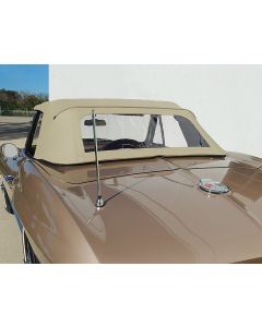 Convertible Top, Cloth, Tan, 1963-1967