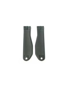 1969 Corvette Seat Belt Buckle Sleeves, Black