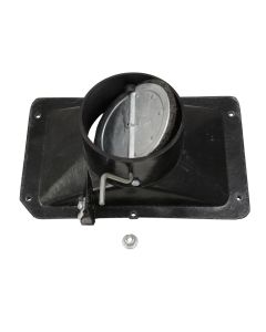 1956-1962 Corvette Outer Heater Cover With Flapper Door