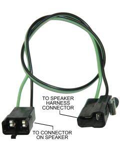 1968-1977 Corvette Speaker Lead Wires	
