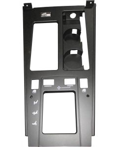 1984-1985 Corvette Shifter Console Trim Plate With 4+3, With Seat Graphics