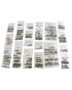 58-60 CORVETTE BODY BOLT KIT - STAINLESS STEEL - HEX HEAD