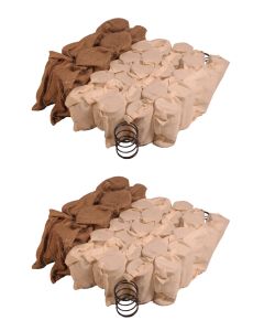 1961-1962 Corvette Seat Spring Bottoms , Pair