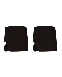 1968E Corvette Seat Back Panels With Brackets, ABS-Red