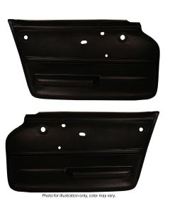1965-1966 Corvette Standard Door Panels, Coupe-Saddle