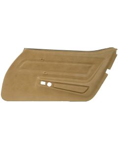 1970-1975 Corvette Basic Door Panel Set-70 Light Saddle