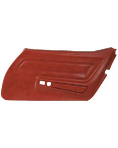 1970-1975 Corvette Basic Door Panel Set-73/75 Oxblood
