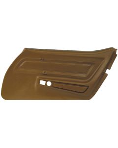 1970-1975 Corvette Basic Door Panel Set-71/72 Dark Saddle