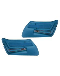 1969 Corvette Deluxe Door Panels-Metallic Blue