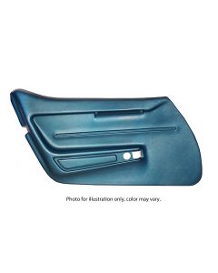 1968 Corvette Basic Door Panels-Dark Blue
