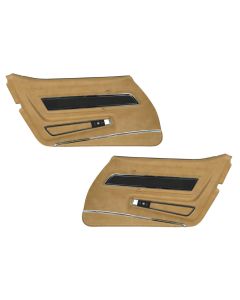 1977 Corvette Deluxe Door Panel Set Buckskin
