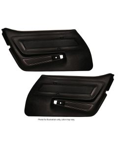 1976 Corvette Standard Door Panel Set White
