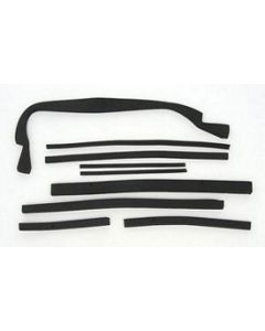 1972 Corvette Radiator And Fan Shroud Seal Kit 454ci	