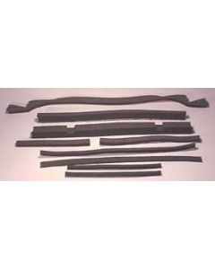 1974-1975 Corvette Radiator And Fan Shroud Seal Kit Without Air Conditioning	