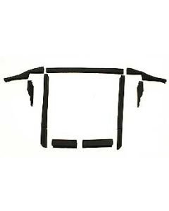 1981 Corvette Radiator And Fan Shroud Seal Kit L48 Without Air Conditioning 1980 Or Without Heavy Duty Radiator	