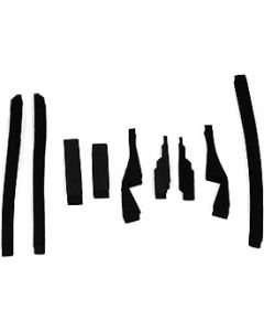 1980-1981 CorvetteL82 Or With Air Conditioning Radiator/Fan Shroud Seal Kit With Heavy-Duty Radiator	