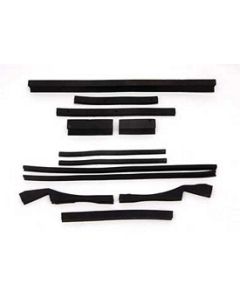 1976 Corvette Radiator And Fan Shroud Seal Kit Without Air Conditioning	