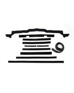 1968 Corvette Radiator And Fan Shroud Seal Kit 327ci With Steel Shroud	