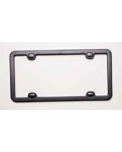  Corvette License Plate Frame Altec Matte Black	