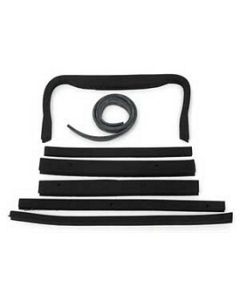 1971 Corvette Radiator And Fan Shroud Seal Kit With Aluminum Radiator And Steel Shroud	