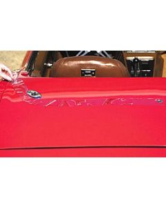 1968-1975 Corvette Deck Lid Protector Convertible Top Clear	